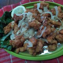 A picture of Ayam Pok-Pok Saos Lemon.