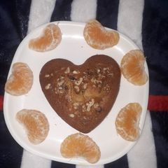 A picture of Semolina orange cake.
