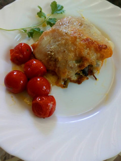Una foto de Pimientos rellenos de verduras