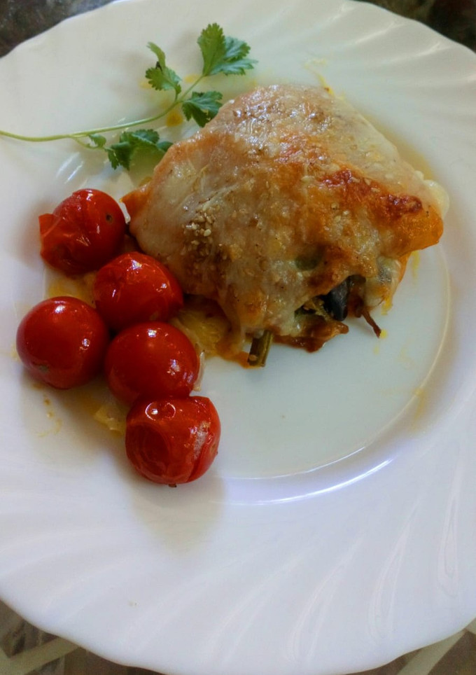 Una foto de Pimientos rellenos de verduras