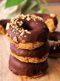 Donuts de calabaza al microondas