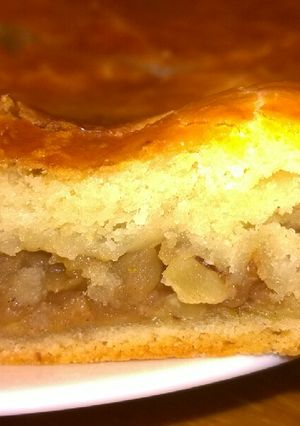 Almás béles egyszerűen recept fotója