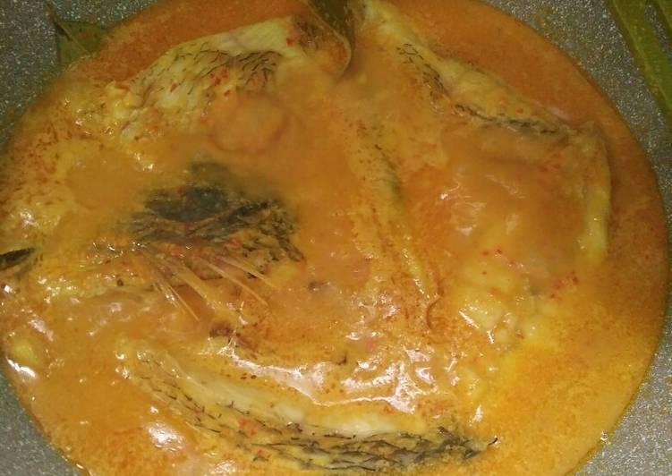 Bumbu mengolah Gurame kuah santan pedas, Enak Banget