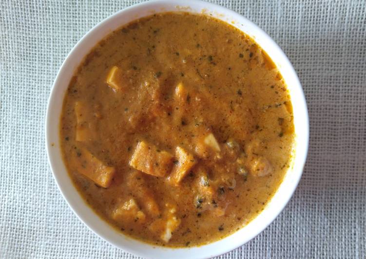 Easiest Way to Prepare Quick Paneer Butter Masala