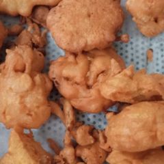 A picture of Baisan k pakory😋.