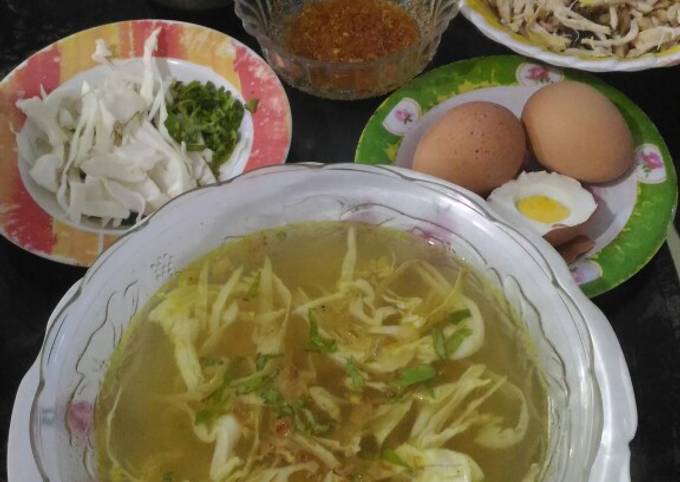 Langkah Mudah Menyiapkan Soto ayam bening, Top Markotop