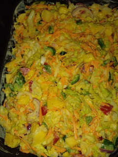 A picture of Yummy vegetable salad!!!.