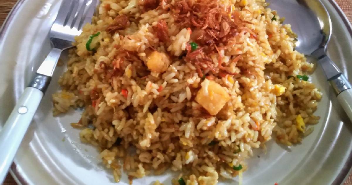 Resep Nasi goreng ikan asin jambal oleh Ninik Kitchen Cookpad