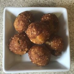 A picture of Farali Buff Vada.