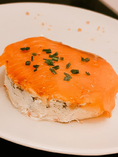Une photo de Cheesecake de saumon fumé