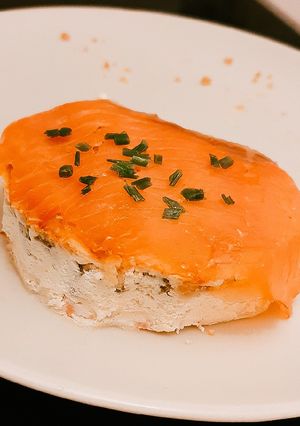 Une photo de Cheesecake de saumon fumé