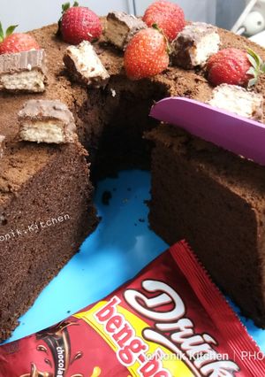 Foto resep Chiffon Chocolate a.la Beng-beng Drink