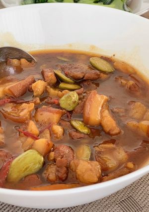 Foto resep Babi Kecap Pete (non halal)