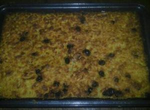 Una foto de Budín casero