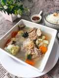 Sup Iga dan daging sapi rempah #588