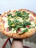 Pizza masa cerveza Guinness