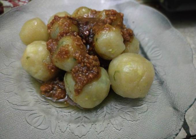 Resep Cilok bumbu kacang, Sempurna