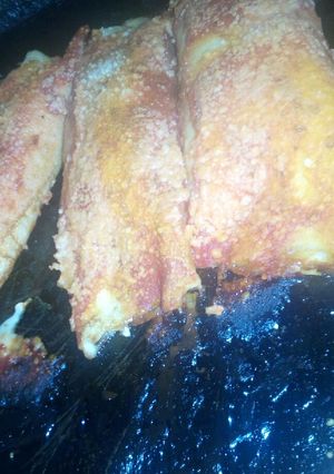 Una foto de Canelones de ricota jamón y queso