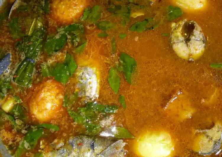 Bumbu Membuat Asam Pade ikan dencis dan telur Anti Gagal