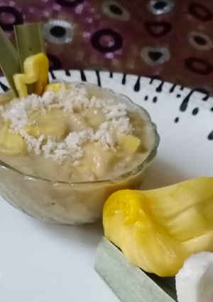 A picture of Jackfruit pengat.