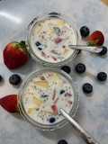 Mango,berries fruit sago