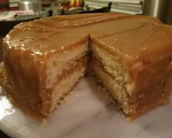 How To Cooking Recipe Caramel Cake Practical Delicious