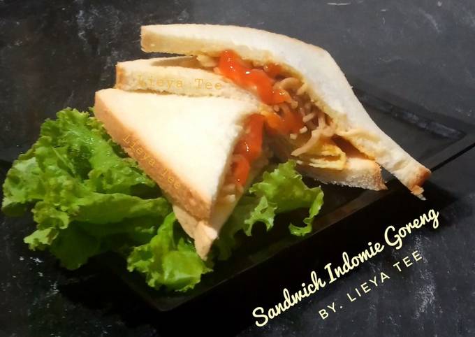 Resep Sandwich Indomie Goreng Anti Gagal