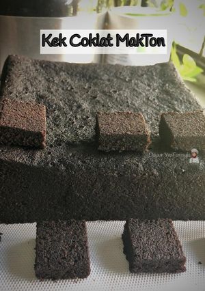 Gambar Kek Coklat MakTon