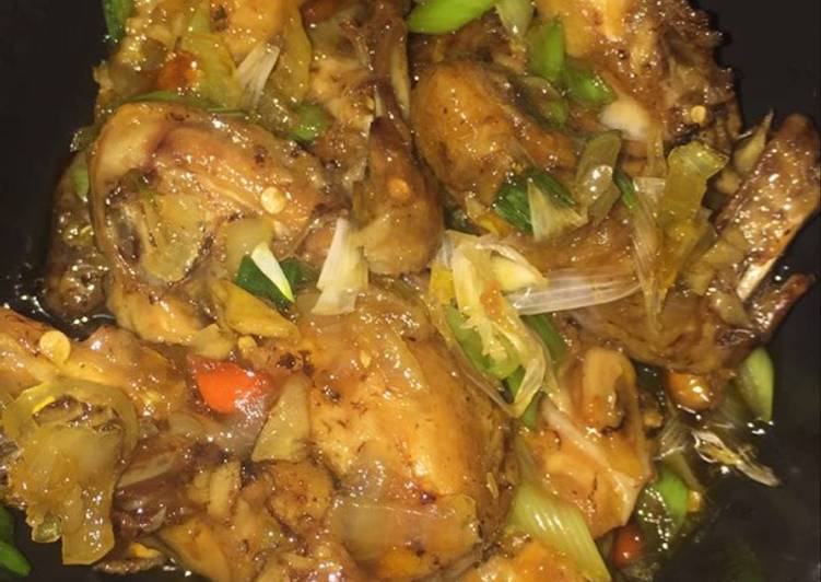 Resep Ayam saus madu wijen Anti Gagal