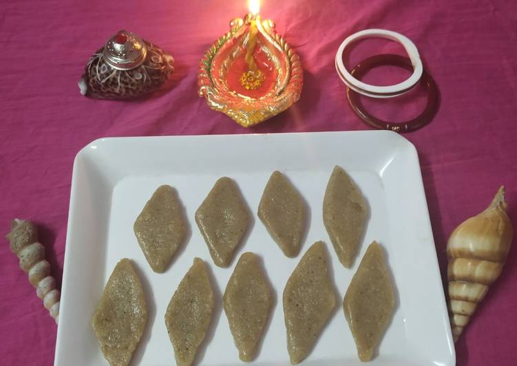 Recipe of Favorite Cashew burfi