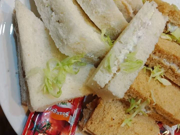 Easy Way Make Chicken spread sandwiches which Delicious