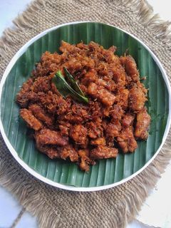 Foto resep Serundeng tempe