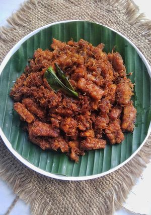 Foto resep Serundeng tempe