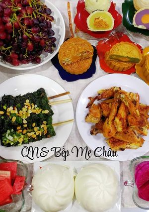 Hình của món Mâm cỗ trung thu.
