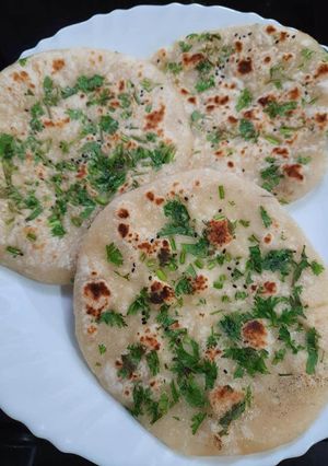 A picture of Paneer Kulcha.