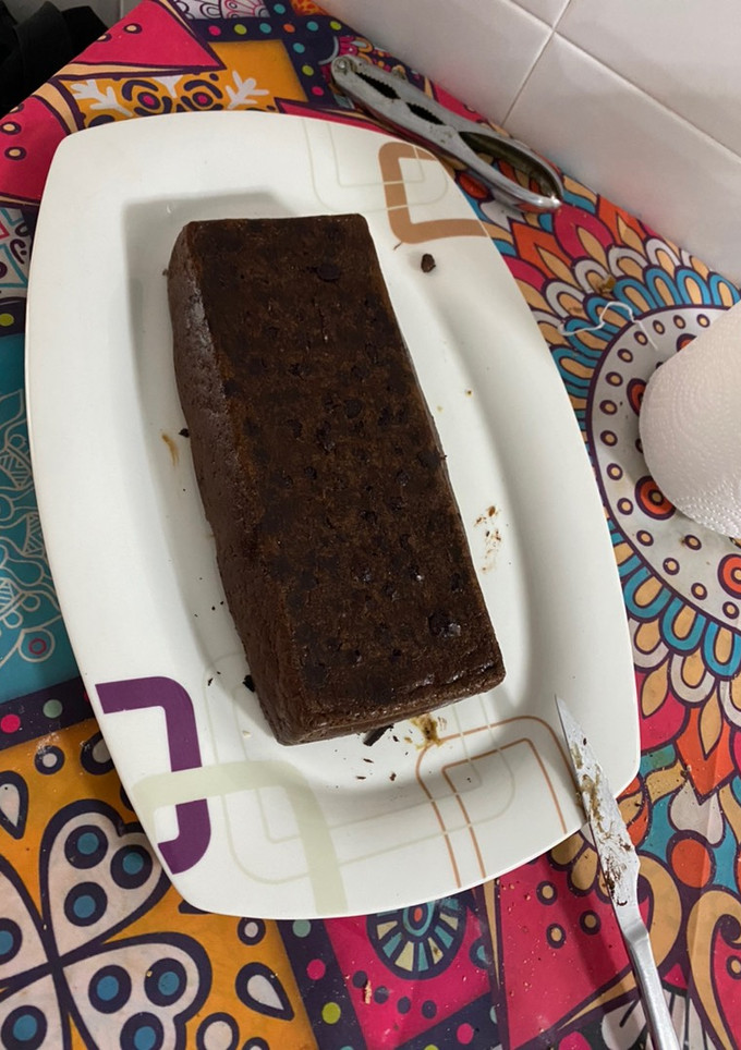 Una foto de Brownie de chocolate sin harinas