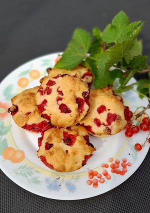 Une photo de Muffins aux groseilles