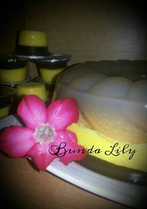 Foto resep Puding Marie 3 Lapis