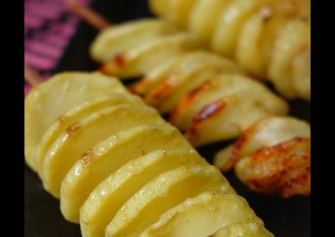 Yuk intip, Cara termudah membuat Kentang Spiral Oven dijamin istimewa