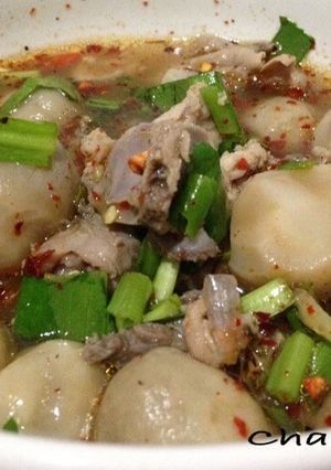 รูปของ ต้มแซ่บโครงไก่ใส่เห็ด