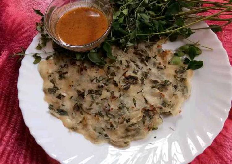 Recipe of Super Quick Homemade Drumstick leaves rotti
