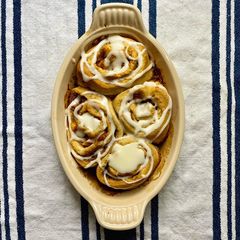 A picture of Blood Orange Dulce de Leche Sweet Morning Rolls.