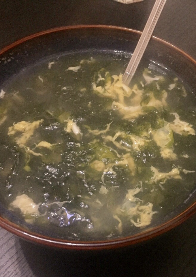 Una foto de Sopa de Algas