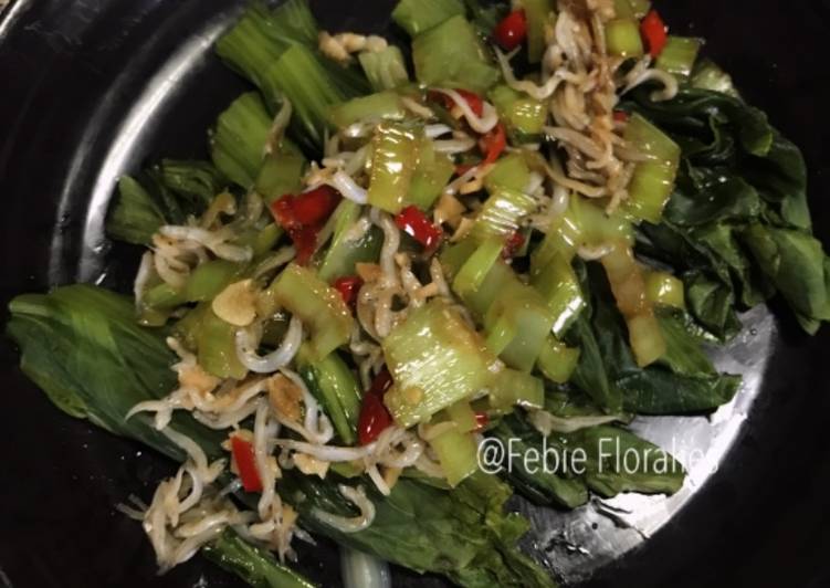 Pakcoy Siram Teri Nasi