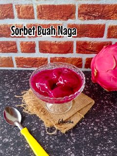 Foto resep Sorbet Buah Naga