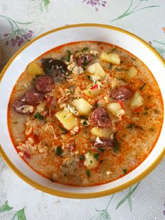 Rosztyóka leves recept fotója