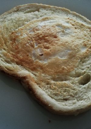 Tükörtojásos szendvics recept fotója