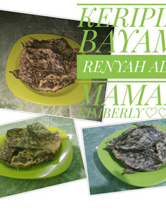 Foto resep Kripik Bayam Renyah