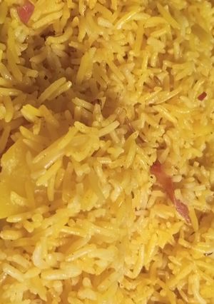 A picture of Aloo ki Tahiri.