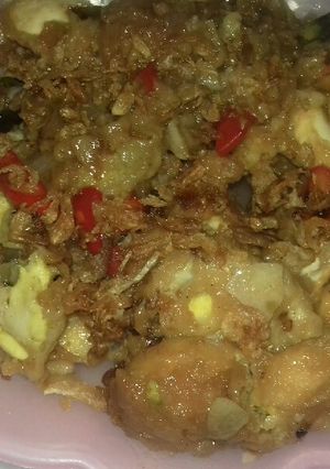Foto resep Telur Rebus Crispy Saos Tiram